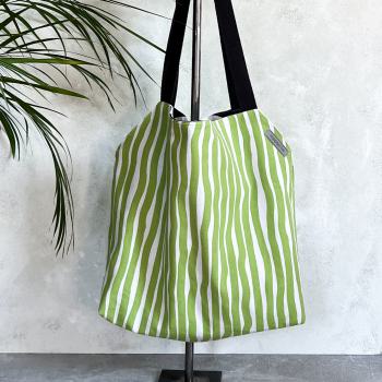 Preview: Tasche 'Black & White & Green'